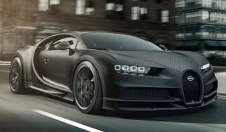 Bugatti Chiron Noire - front tracking